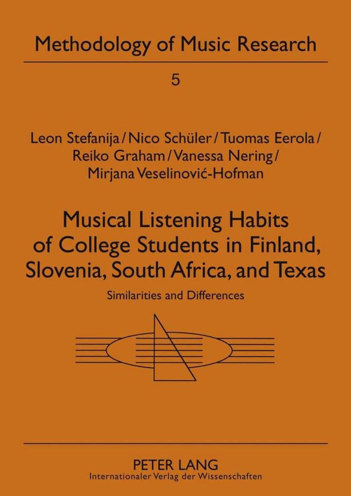 Musical Listening Habits of College Students in Finland Slovenia South Africa and Texas