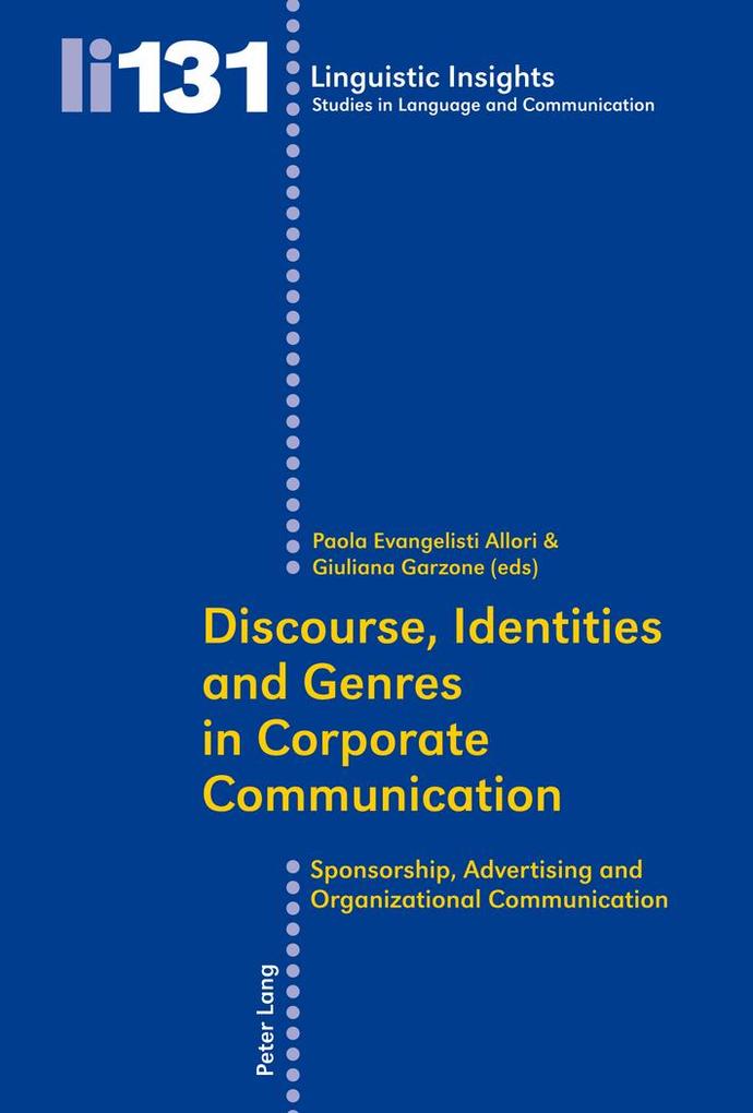 Discourse Identities and Genres in Corporate Communication