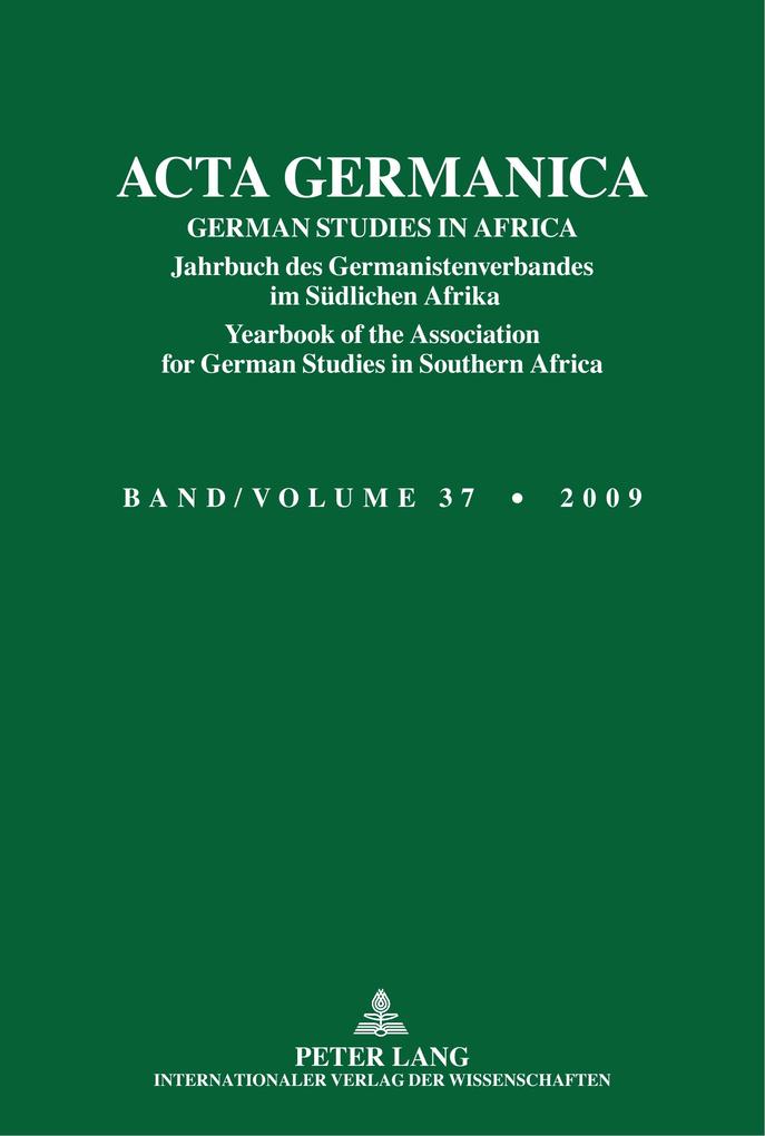 ACTA GERMANICA