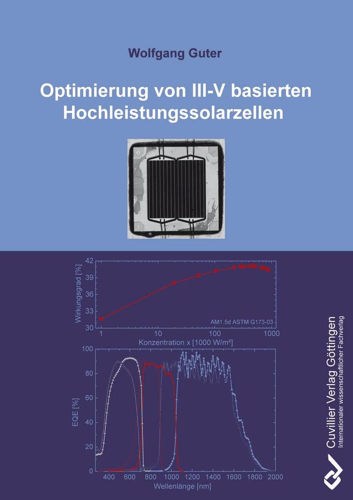 Optimierung von III-V basierten Hochleistungssolarzellen