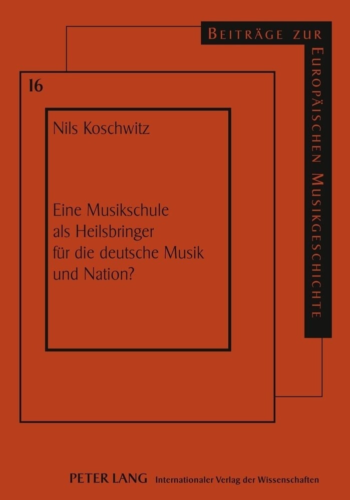 Eine Musikschule als Heilsbringer für die deutsche Musik und Nation?