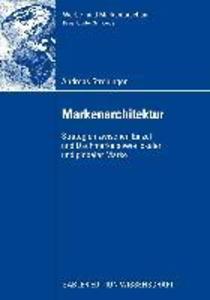Markenarchitektur - Andreas Strebinger