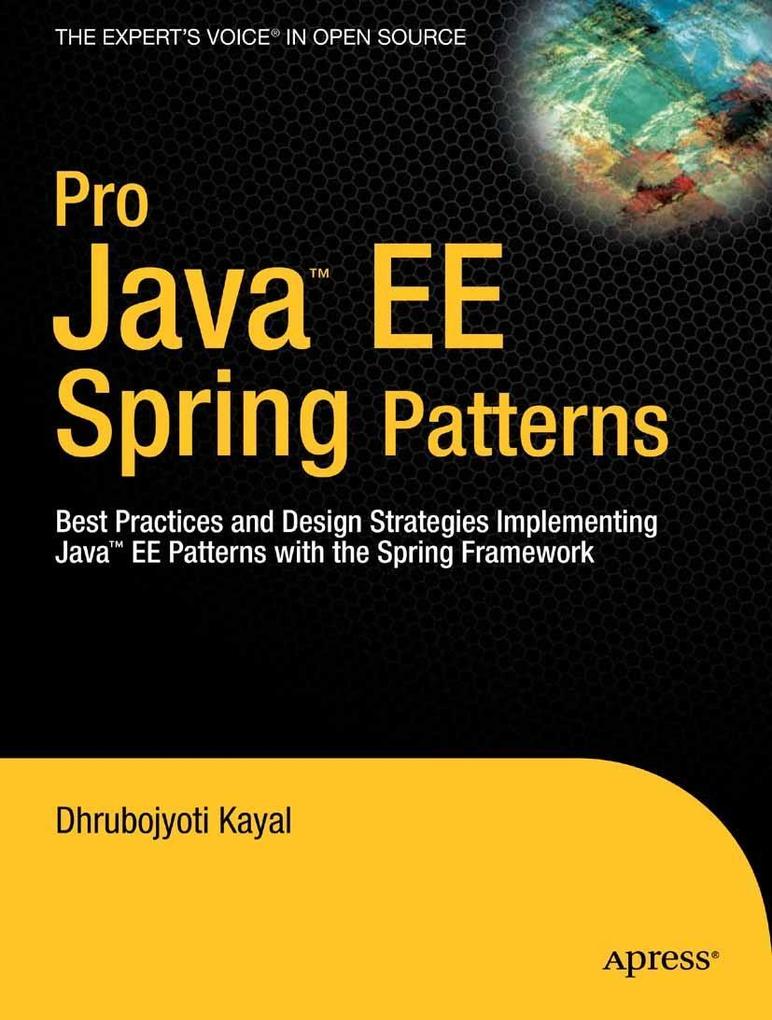 Pro Java EE Spring Patterns