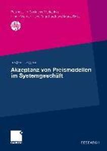 Akzeptanz von Preismodellen im Systemgeschäft