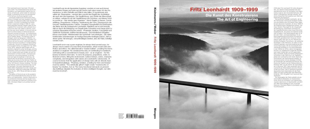 Fritz Leonhardt 1909-1999. Die Kunst des Konstruierens/ The Art of Engineering
