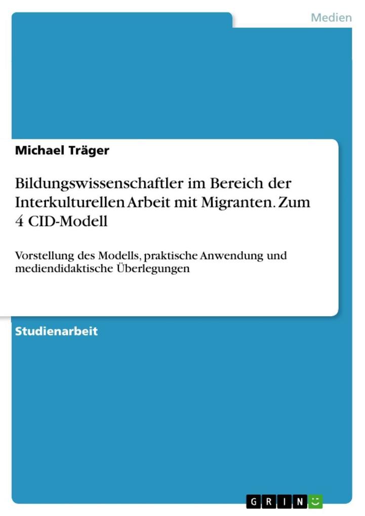 Bildungswissenschaftler/-in im Bereich der Interkulturellen Arbeit / Arbeit mit Migranten