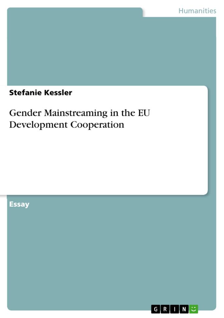 Gender Mainstreaming in the EU Development Cooperation