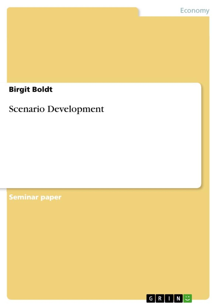 Scenario Development als eBook Download von Birgit Boldt - Birgit Boldt