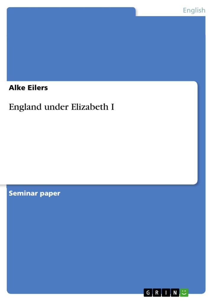 England under Elizabeth I