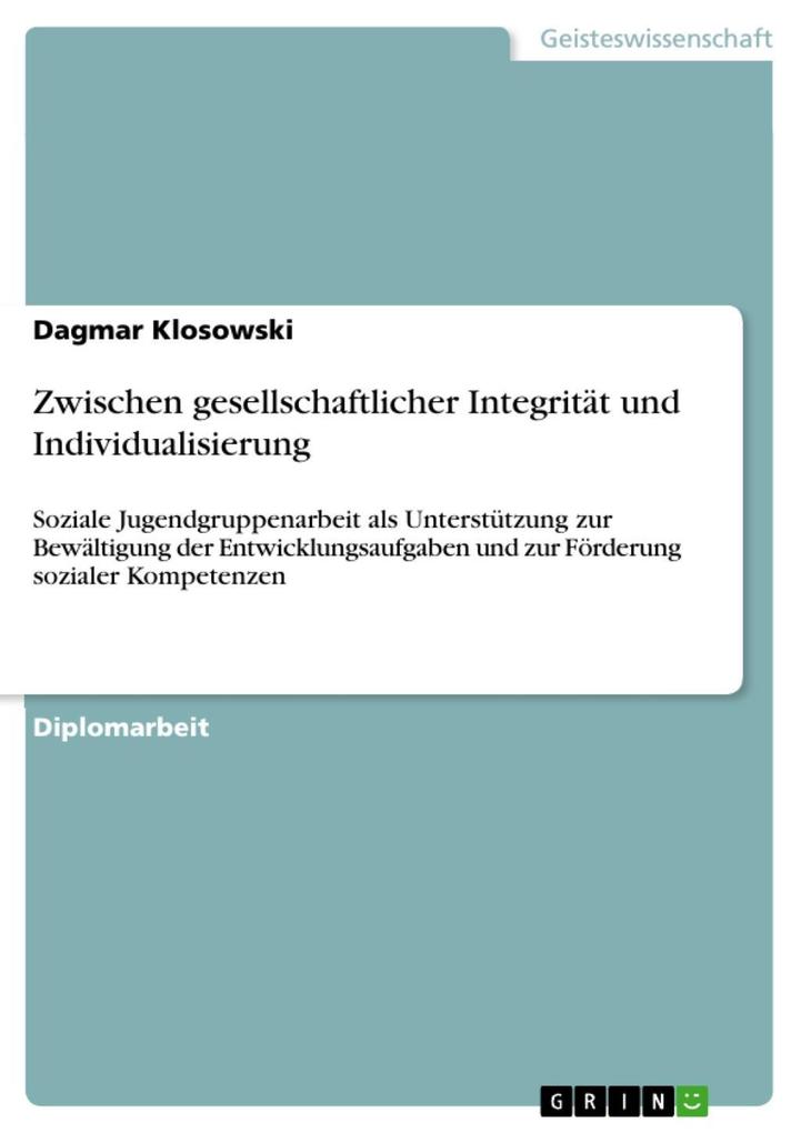 Zwischen gesellschaftlicher Integrität und Individualisierung - Dagmar Klosowski