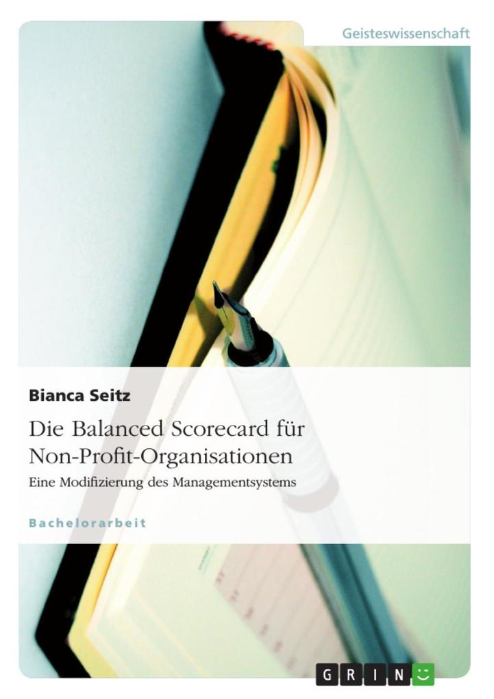 Die Balanced Scorecard für Non-Profit-Organisationen