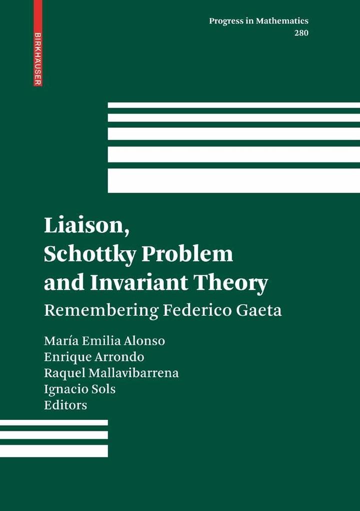 Liaison Schottky Problem and Invariant Theory