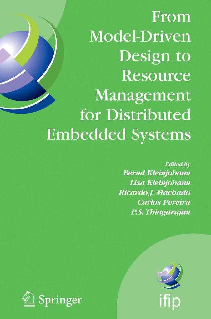 From Model-Driven  to Resource Management for Distributed Embedded Systems