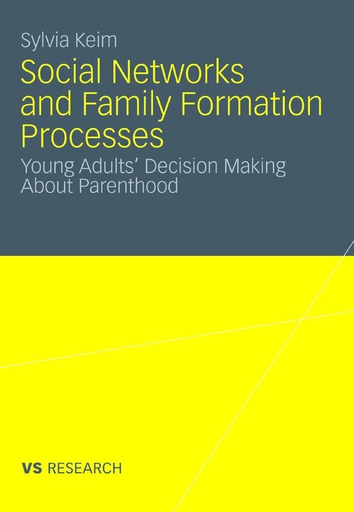 Social Networks and Family Formation Processes