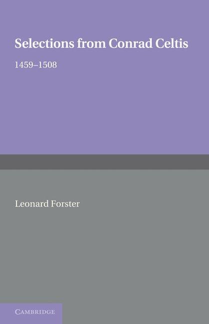 Selections from Conrad Celtis