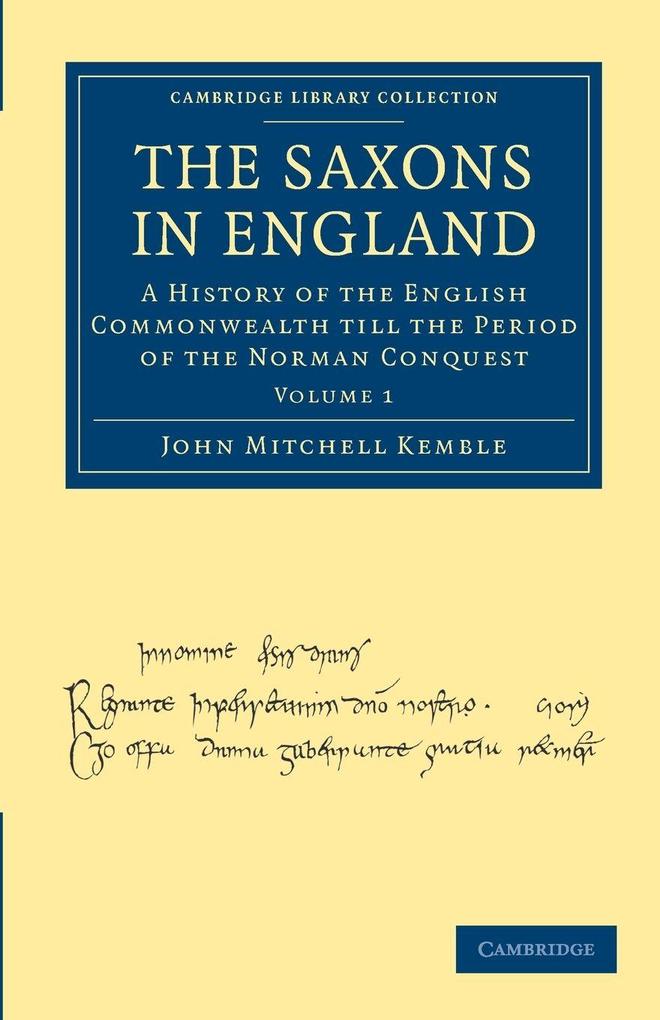The Saxons in England