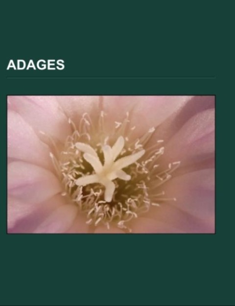 Adages