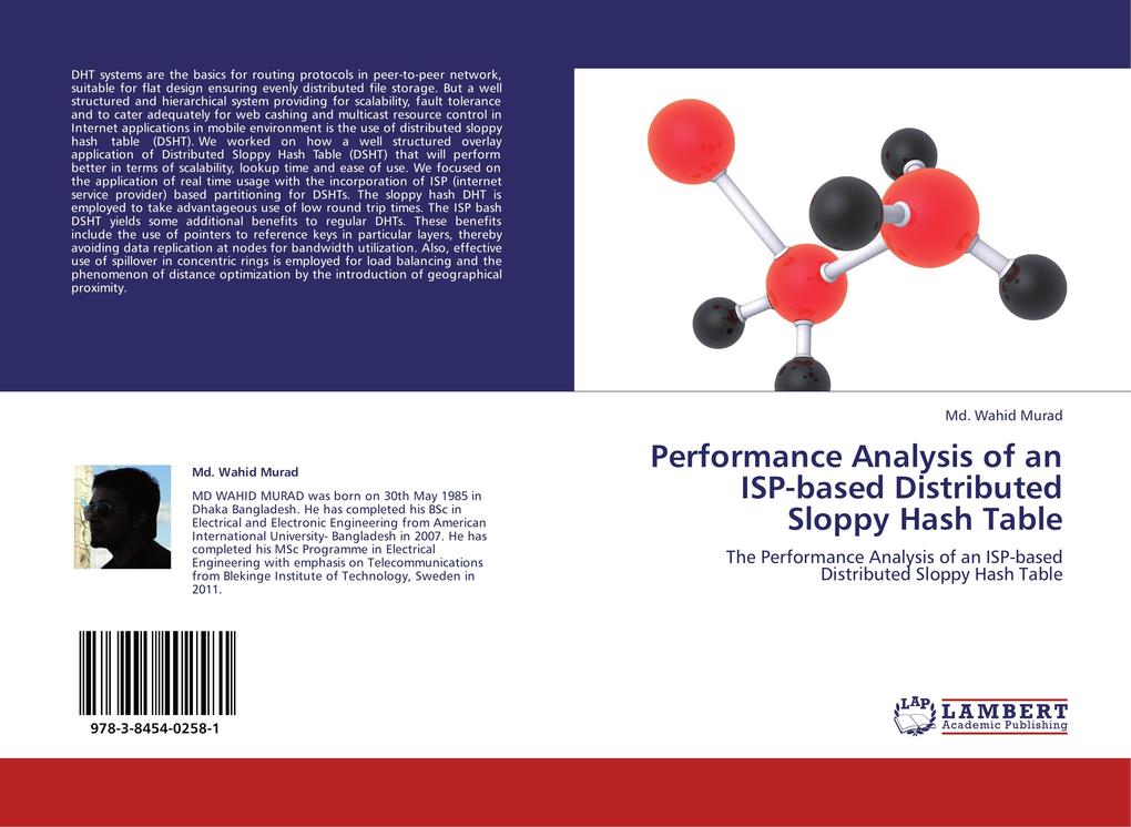 Performance Analysis of an ISP-based Distributed Sloppy Hash Table
