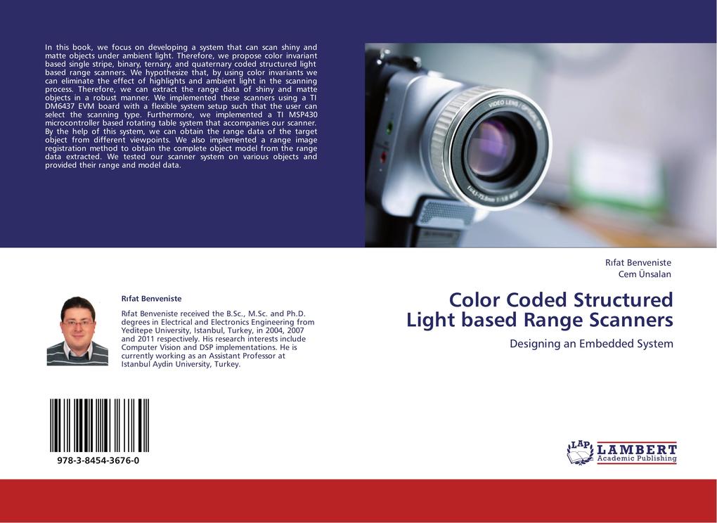 Color Coded Structured Light based Range Scanners - R fat Benveniste/ Cem Ünsalan
