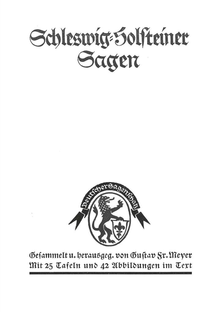 Schleswig-Holsteiner Sagen