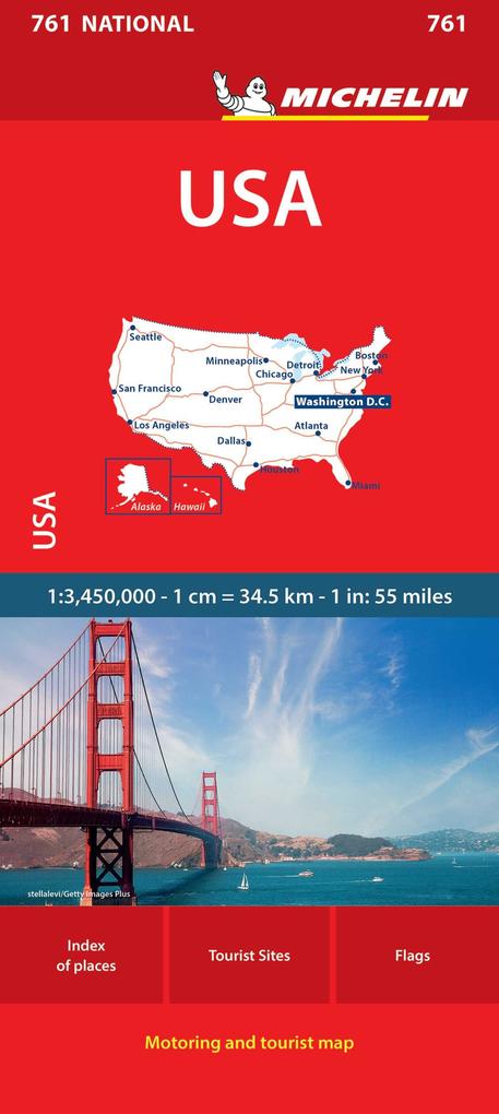 Michelin Editions Michelin Usa - National 761