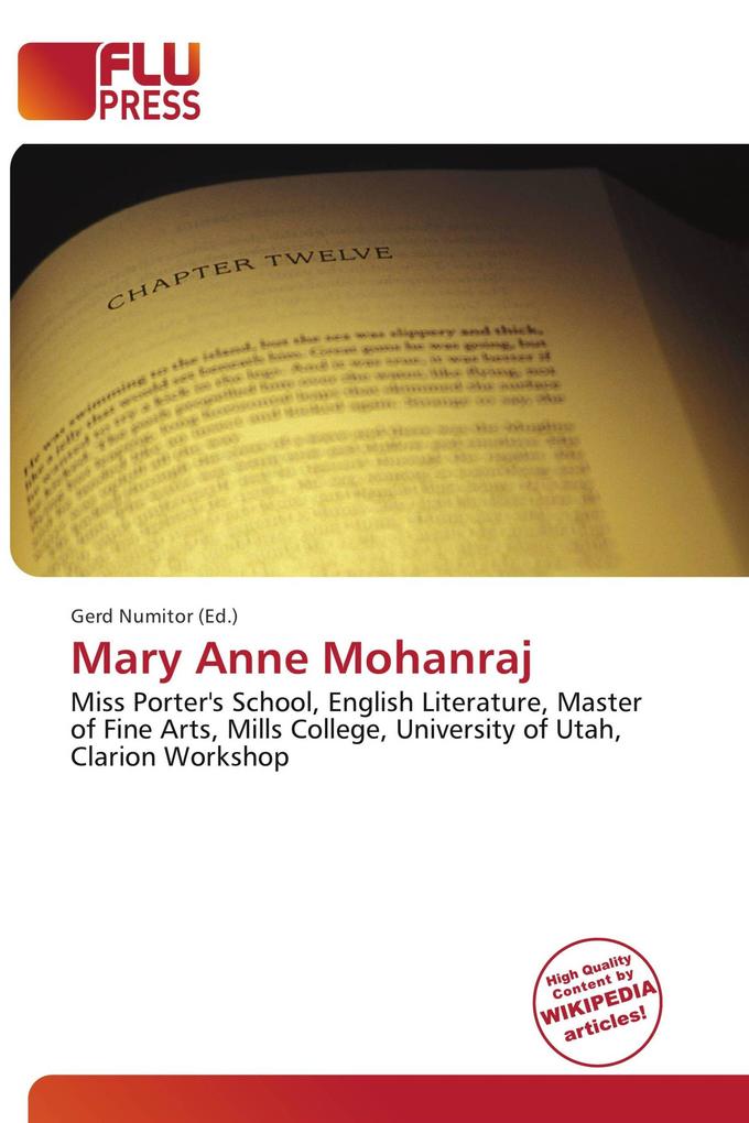 Mary Anne Mohanraj