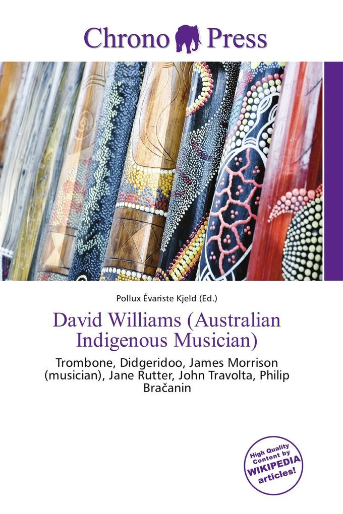 David Williams (Australian Indigenous Musician)