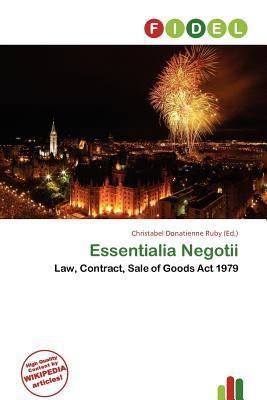 Essentialia Negotii