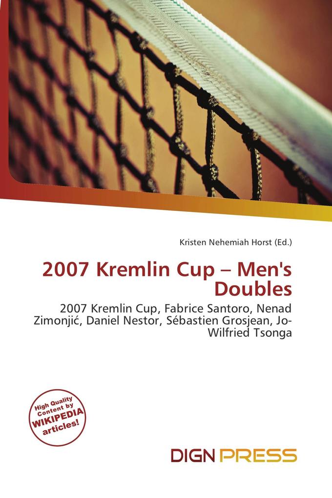 2007 Kremlin Cup - Men's Doubles