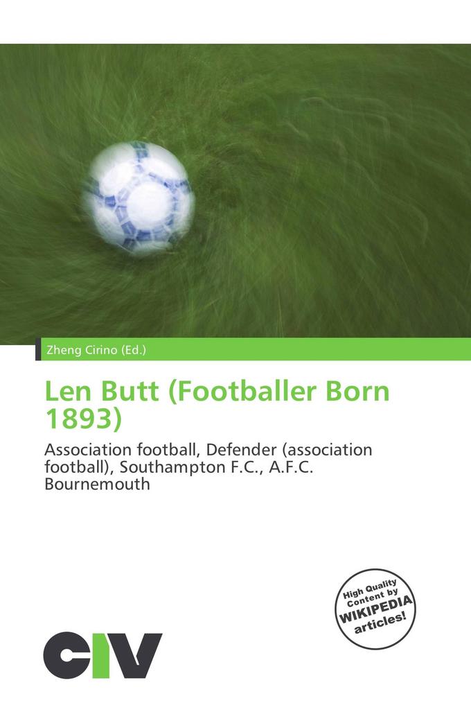 Len Butt (Footballer Born 1893)