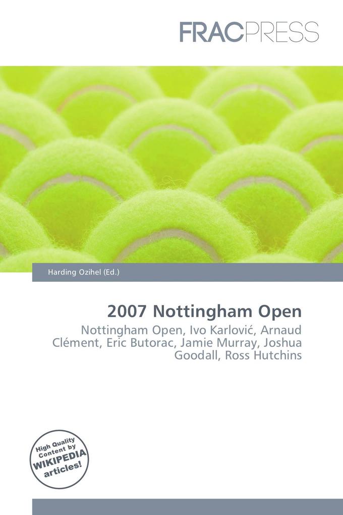 2007 Nottingham Open