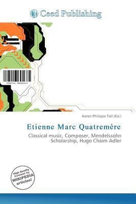 Etienne Marc Quatremère