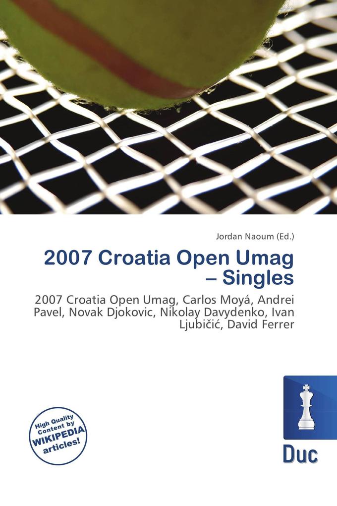 2007 Croatia Open Umag - Singles