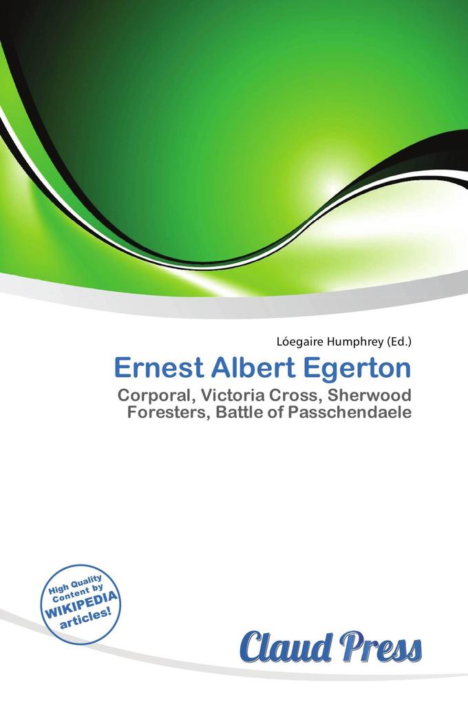 Ernest Albert Egerton