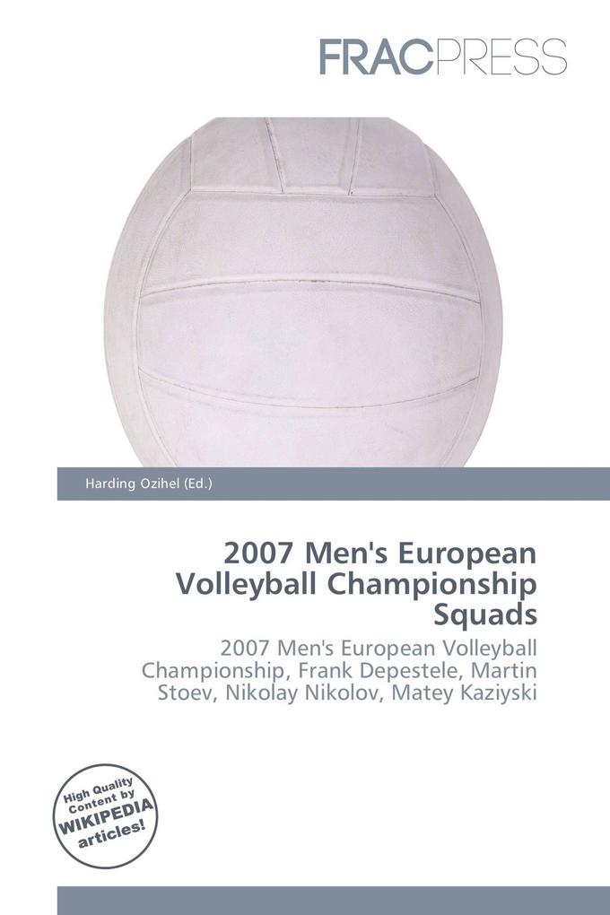 2007 Men's European Volleyball Championship Squads