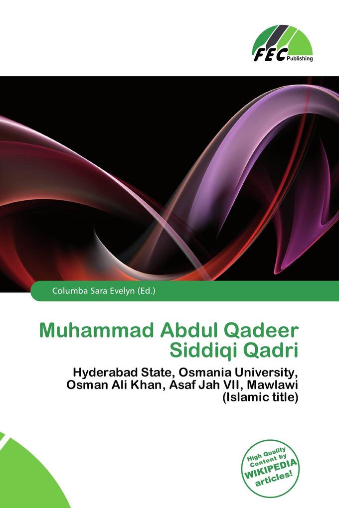 Muhammad Abdul Qadeer Siddiqi Qadri