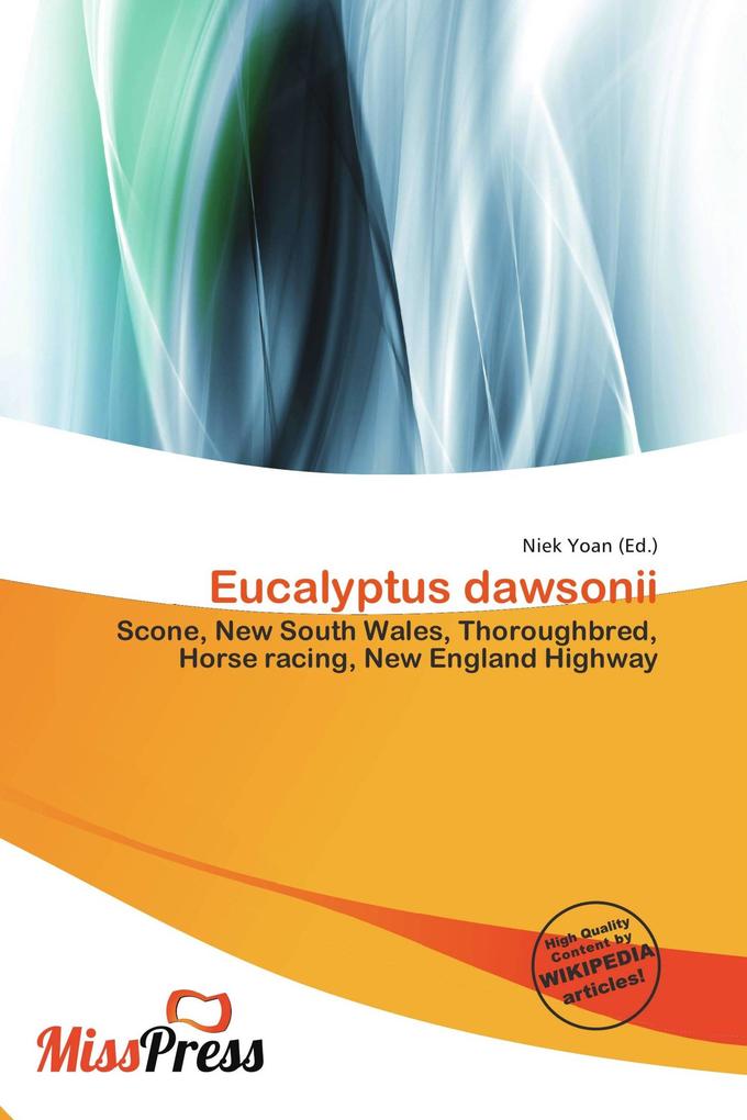 Eucalyptus dawsonii