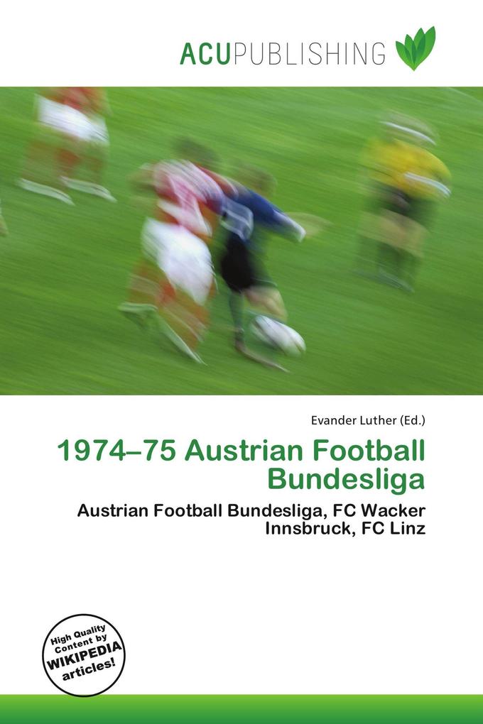 1974-75 Austrian Football Bundesliga