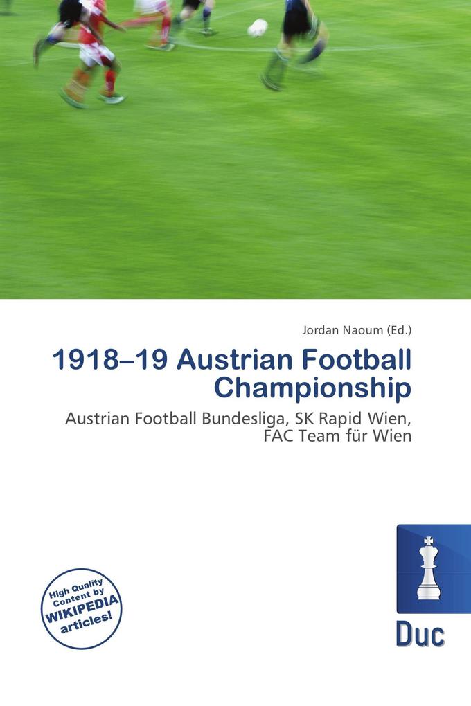 1918-19 Austrian Football Championship