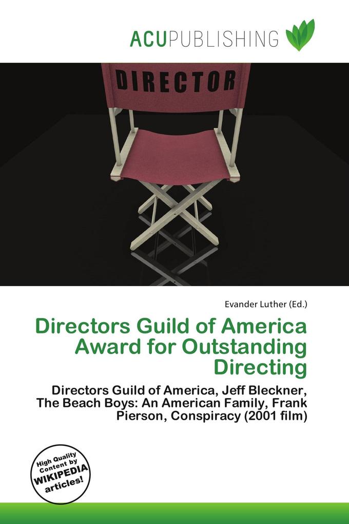 Directors Guild of America Award for Outstanding Directing