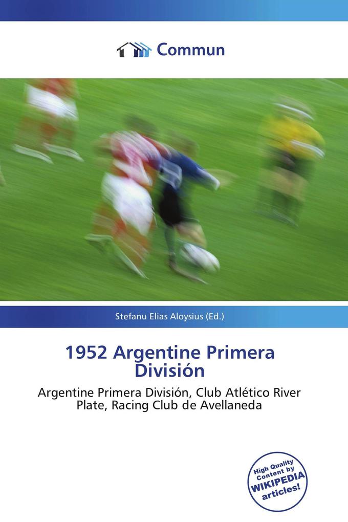 1952 Argentine Primera División