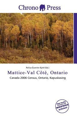 Mattice-Val Côté Ontario