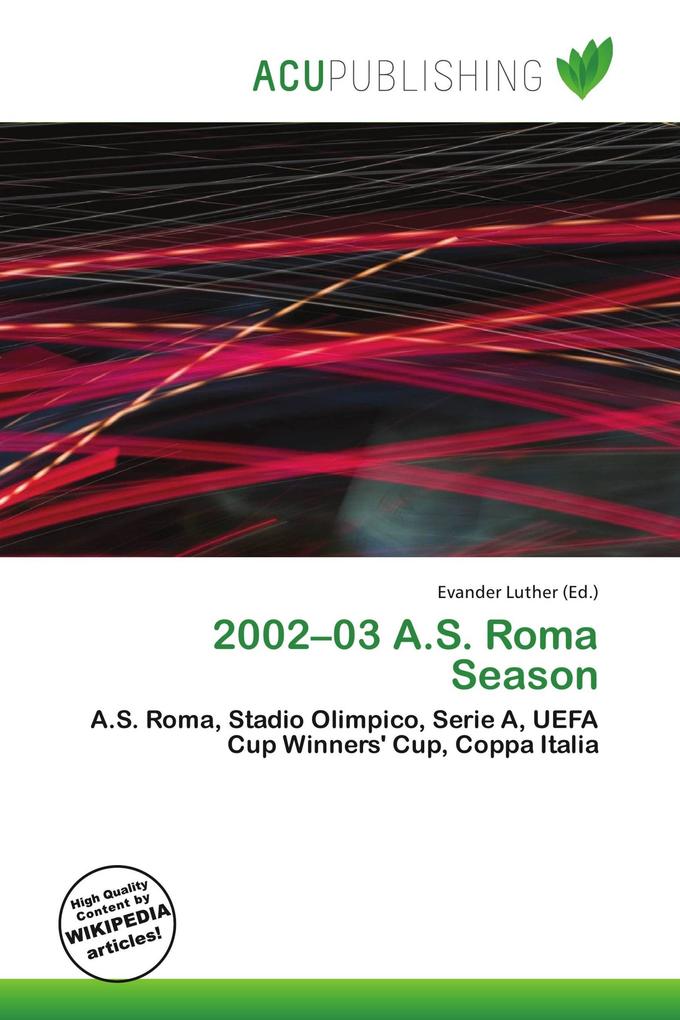 2002-03 A.S. Roma Season