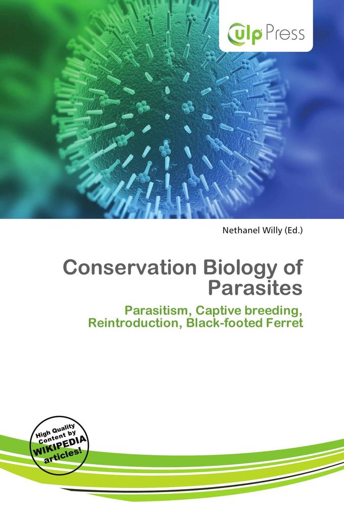 Conservation Biology of Parasites