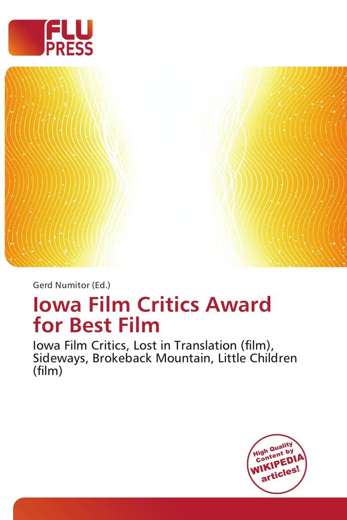 Iowa Film Critics Award for Best Film