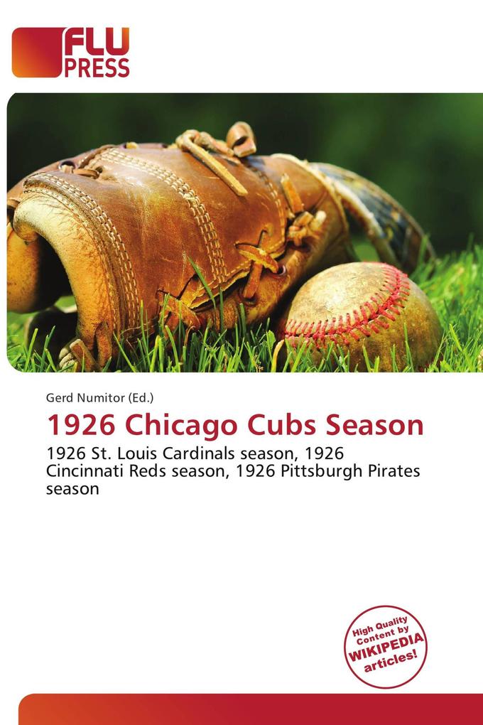 1926 Chicago Cubs Season