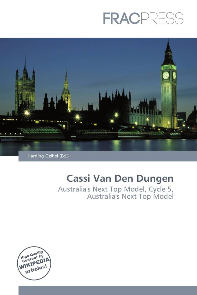 Cassi Van Den Dungen