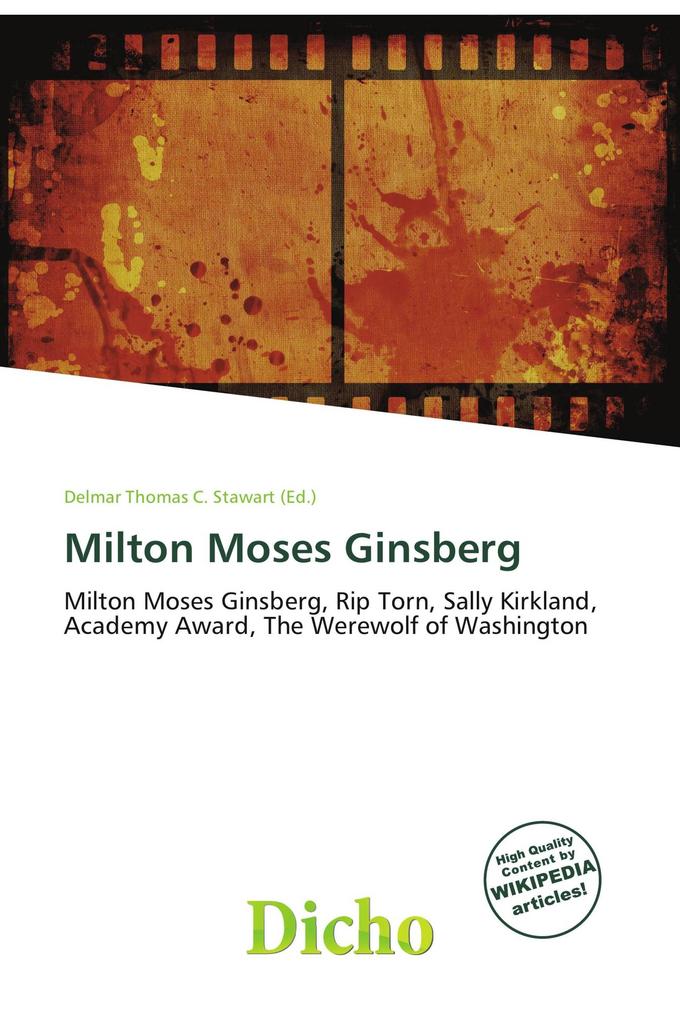 Milton Moses Ginsberg