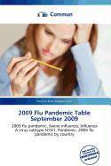 2009 Flu Pandemic Table September 2009
