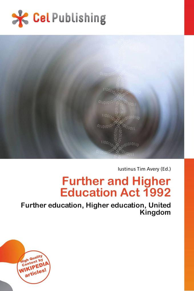 Further and Higher Education Act 1992